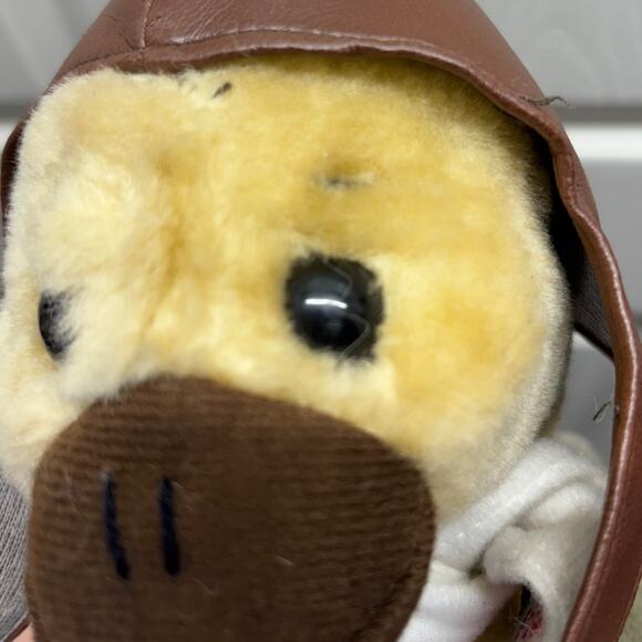 Caterkids Hawaii Aviator Duck Plush Stuffed Animal Yellow Brown 10" - Picture 8 of 9